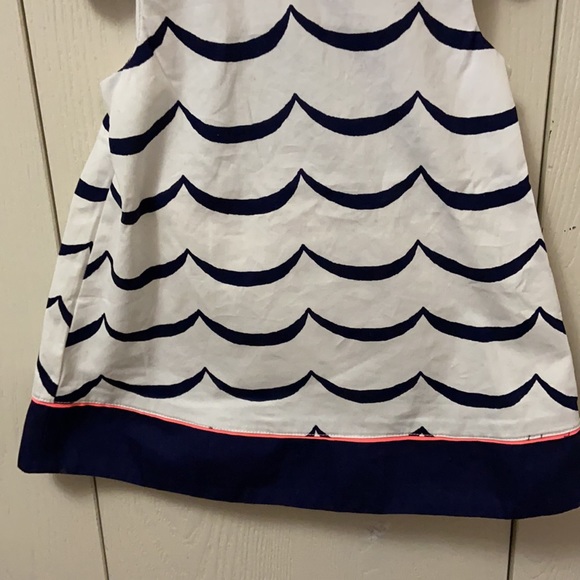 Gymboree Wavy Navy Sleeveless Dress - Picture 3 of 6